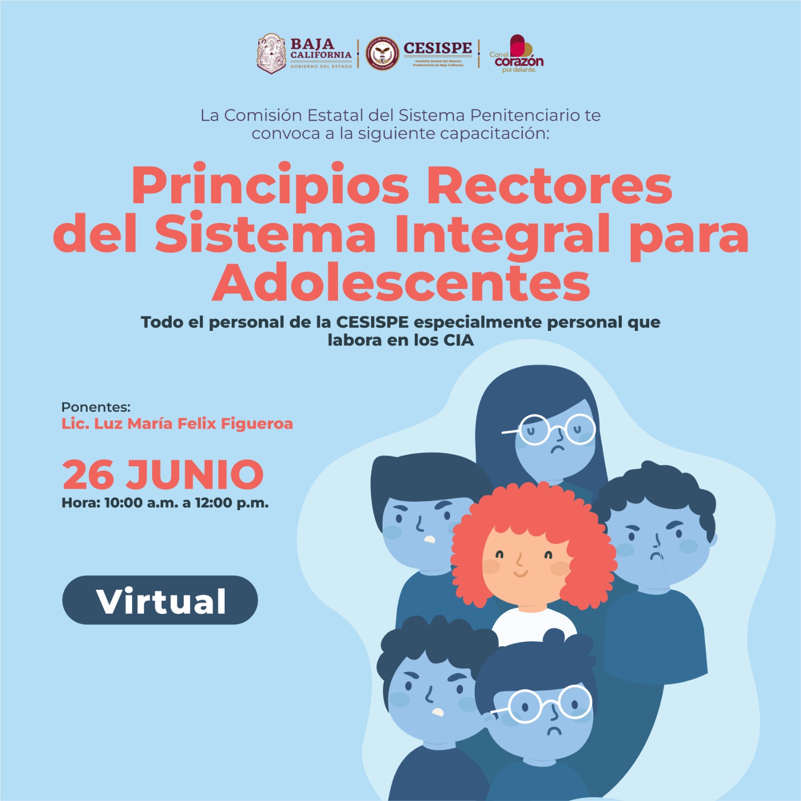 PRINCIPIOS RECTORES DEL SISTEMA INTEGRAL PARA ADOLESCENTES