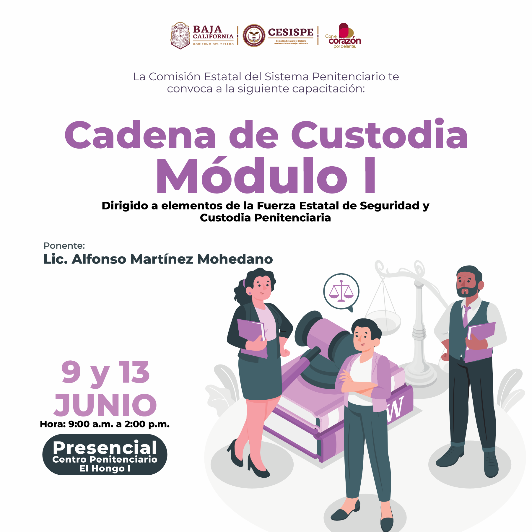 Cadena de Custodia Módulo I