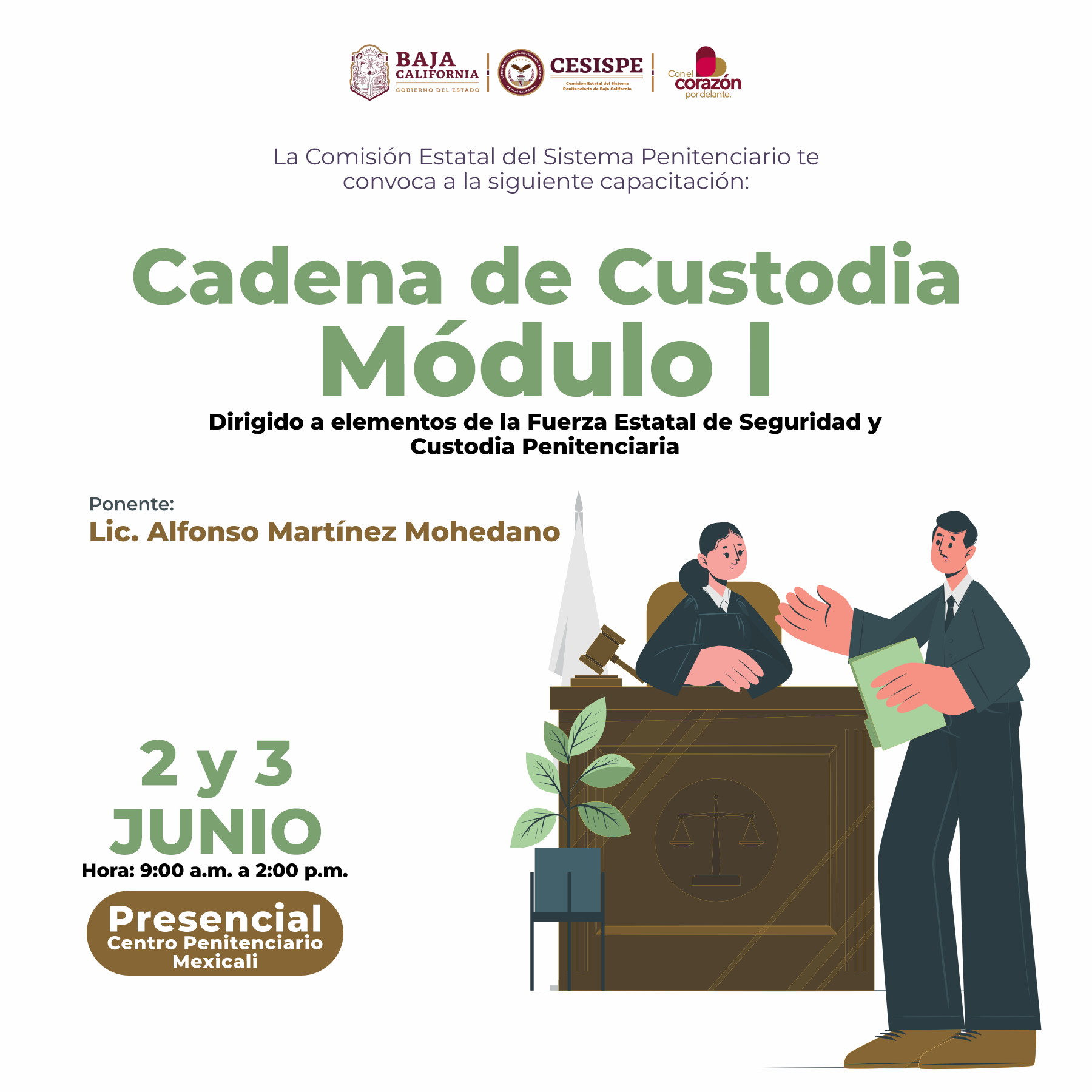 Cadena de Custodia Módulo I