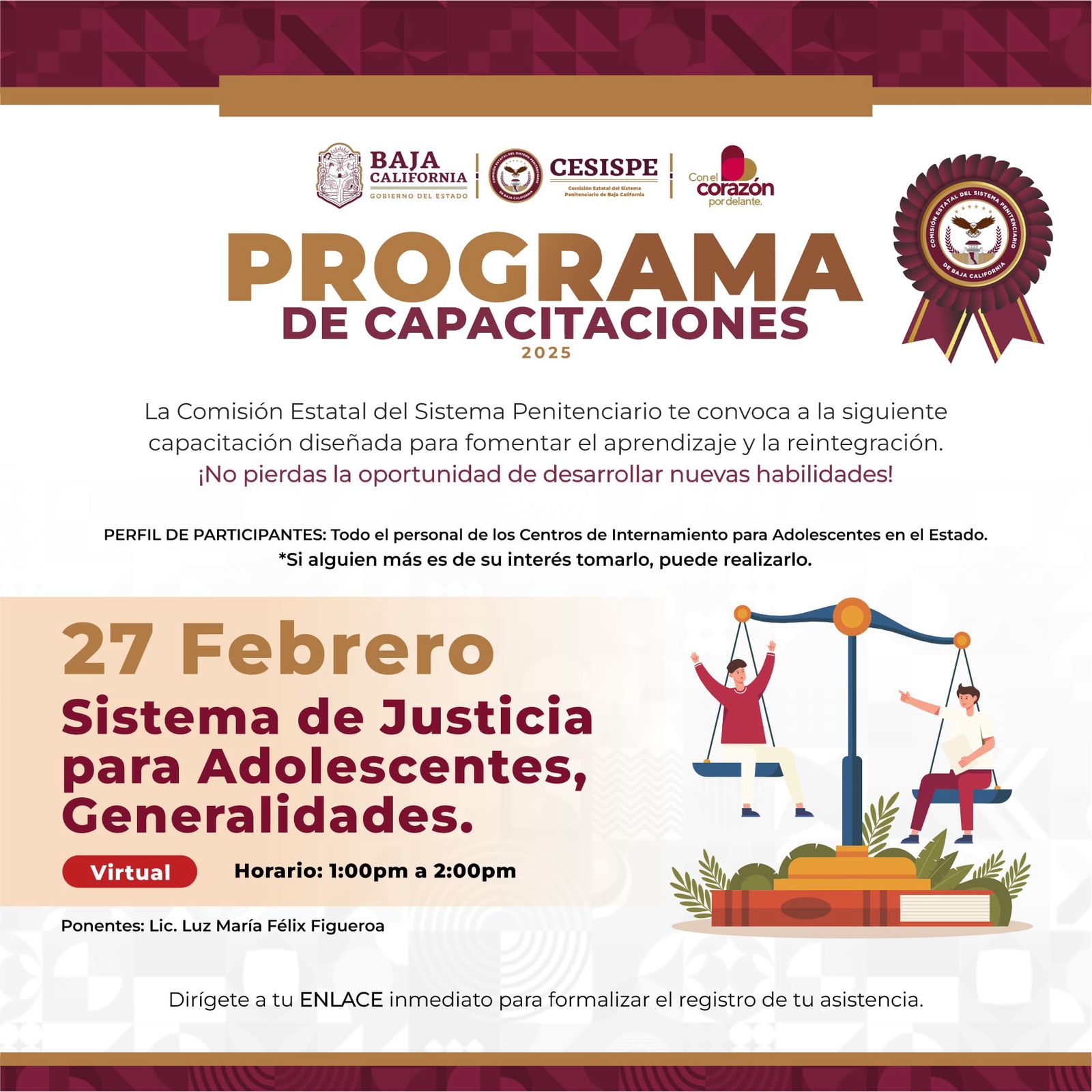 Sistema de justicia para adolescentes 